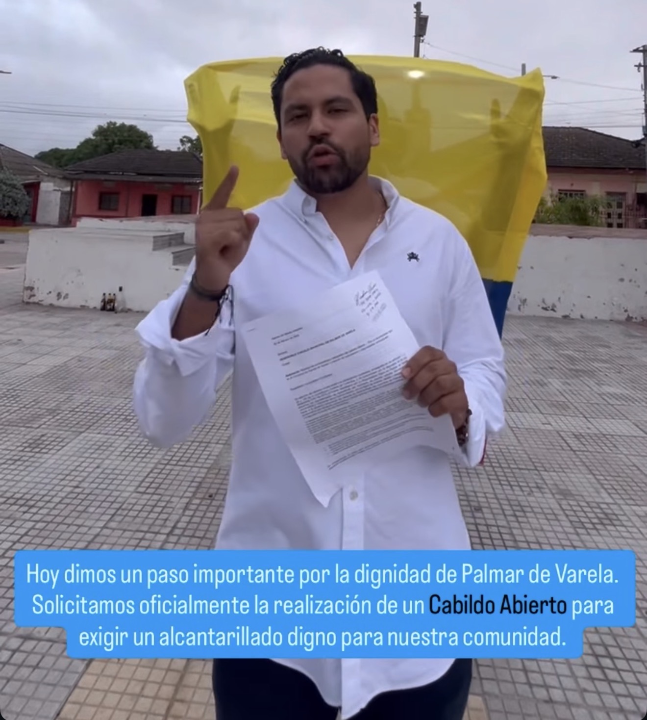 Palmar de Varela convoca Cabildo Abierto por crisis del alcantarillado y exige explicaciones públicas