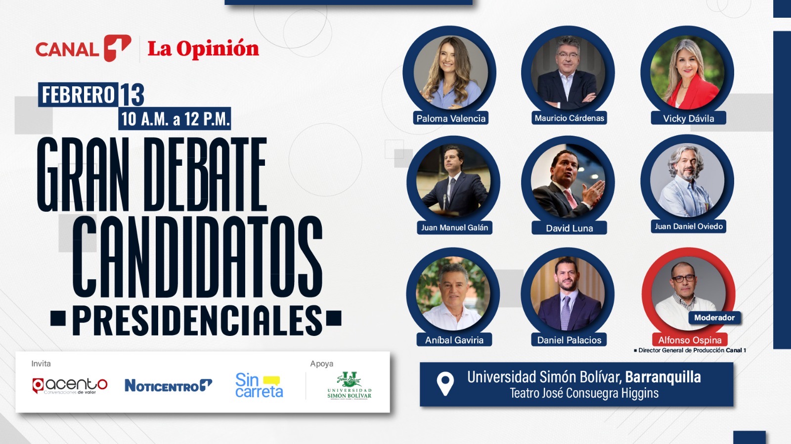 Paloma Valencia y Vicky Dávila lideran la Gran Consulta por Colombia, según encuesta AtlasIntel–Semana