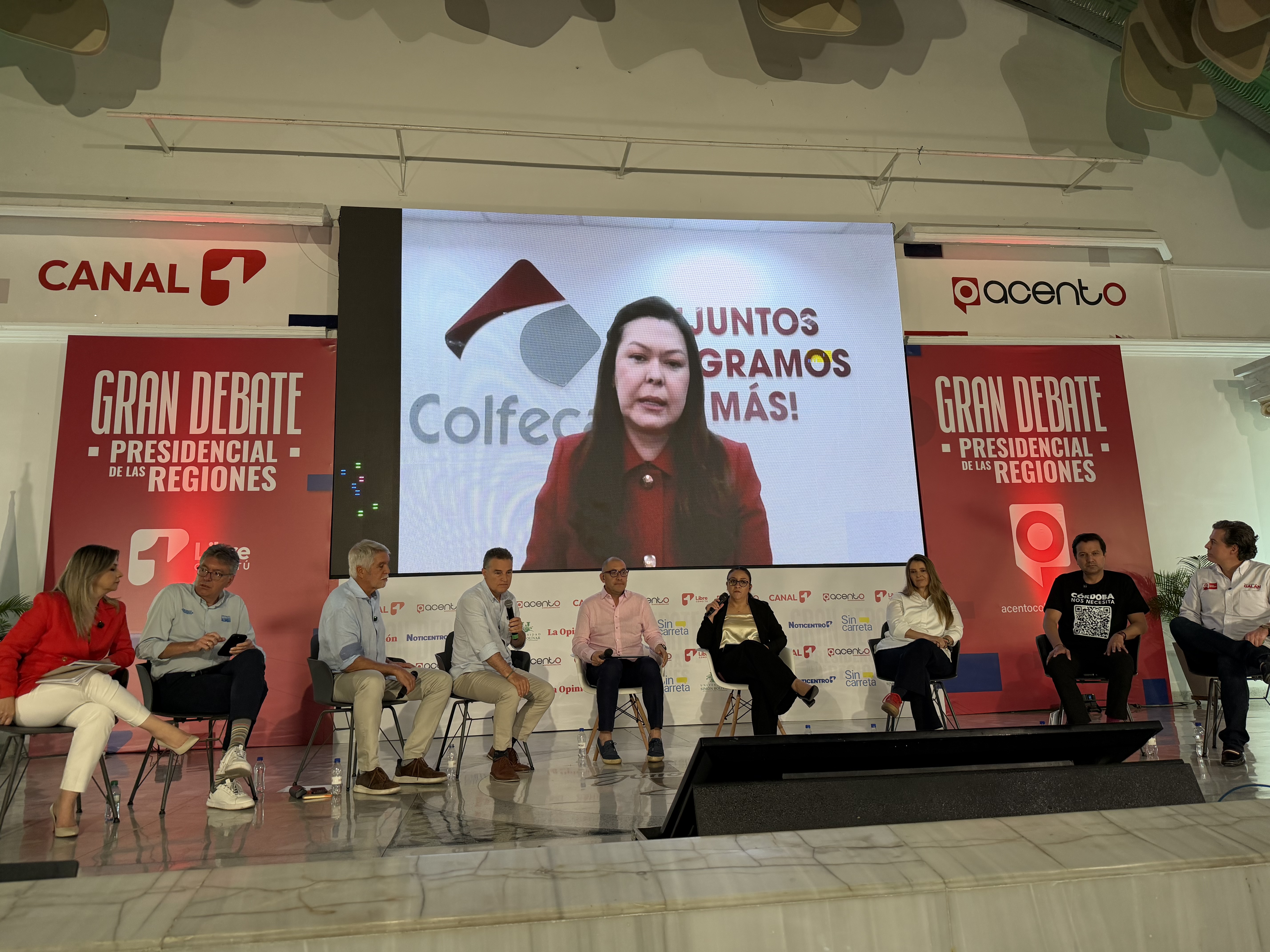Gran Debate de las Regiones: candidatos presidenciales exponen propuestas clave sobre economía, seguridad e infraestructura