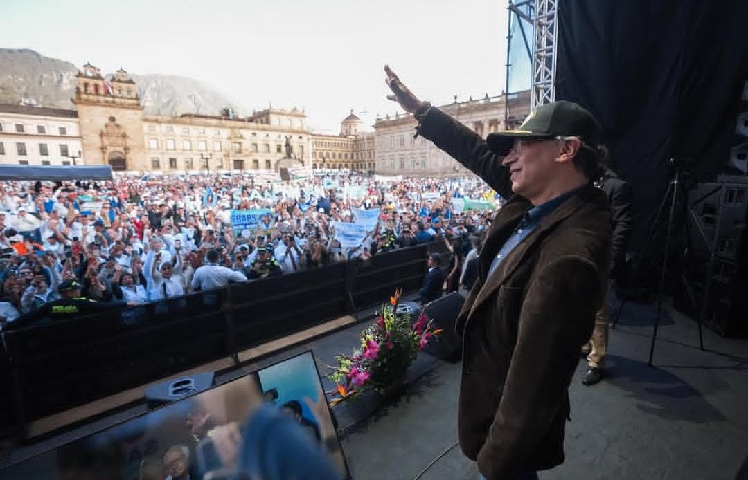 Gustavo Petro convoca movilización en Plaza de Bolívar para respaldar la reforma a la salud