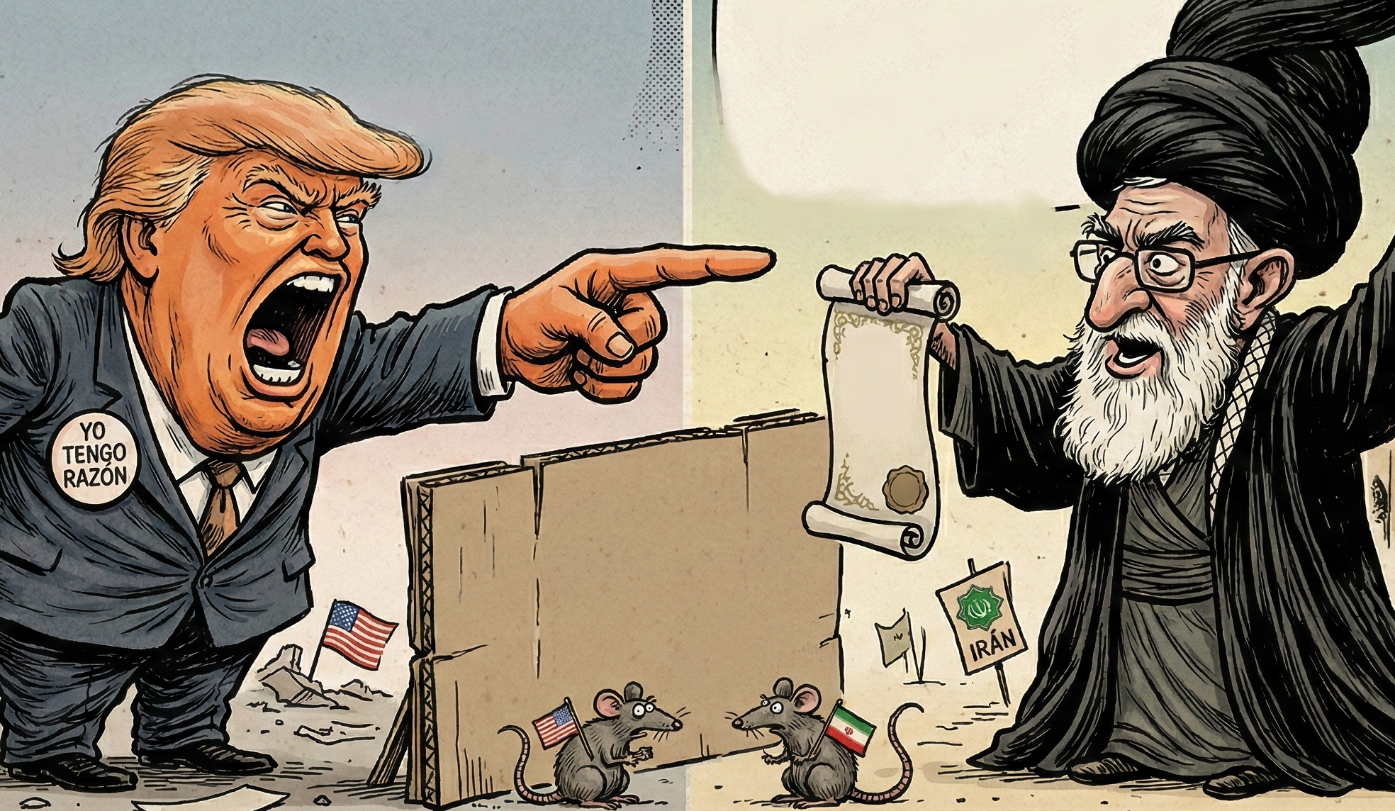 Donald Trump confirma la muerte de líder iraní Alí Jamenei 