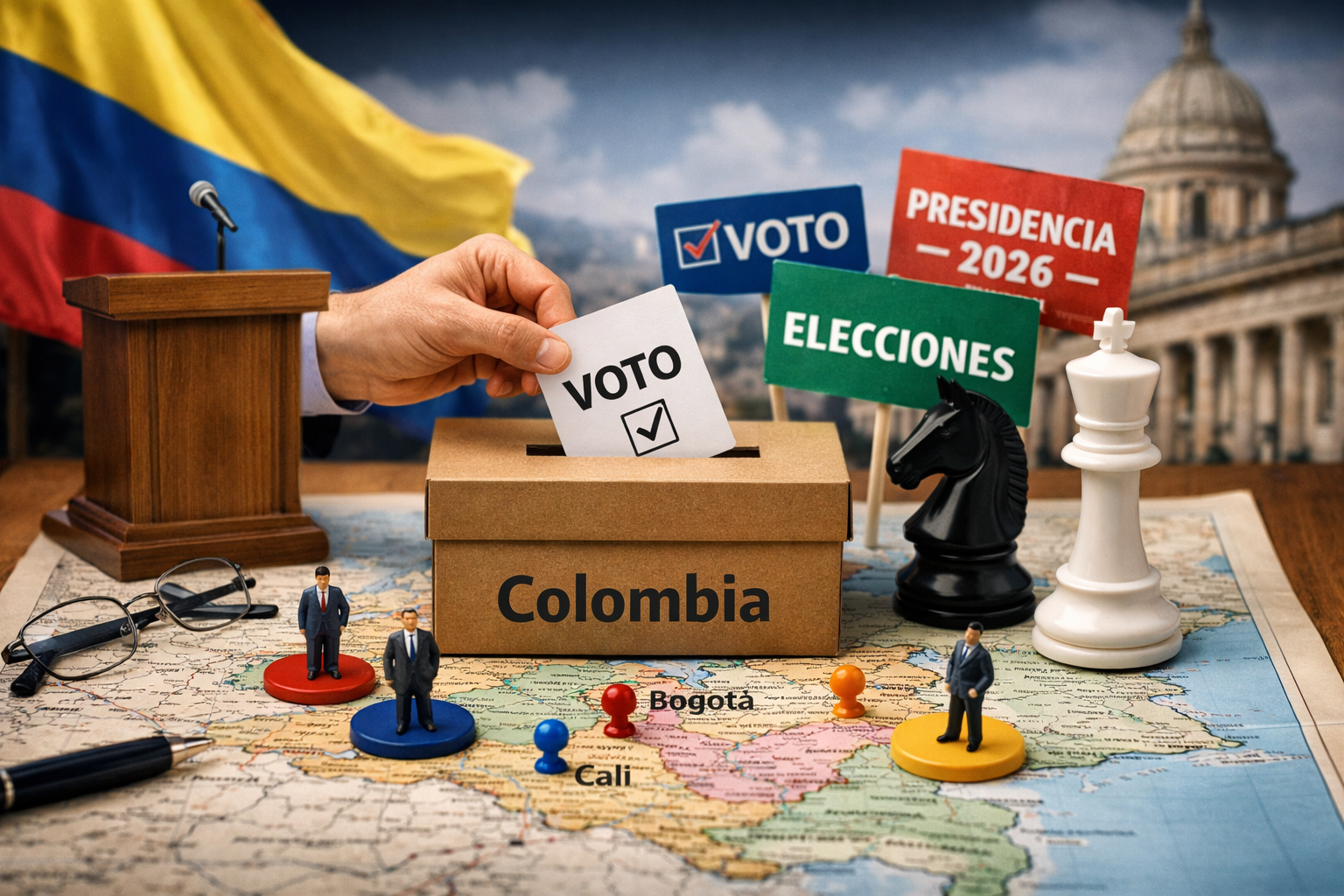 Primera vuelta, una contienda abierta marcada por alianzas y divisiones