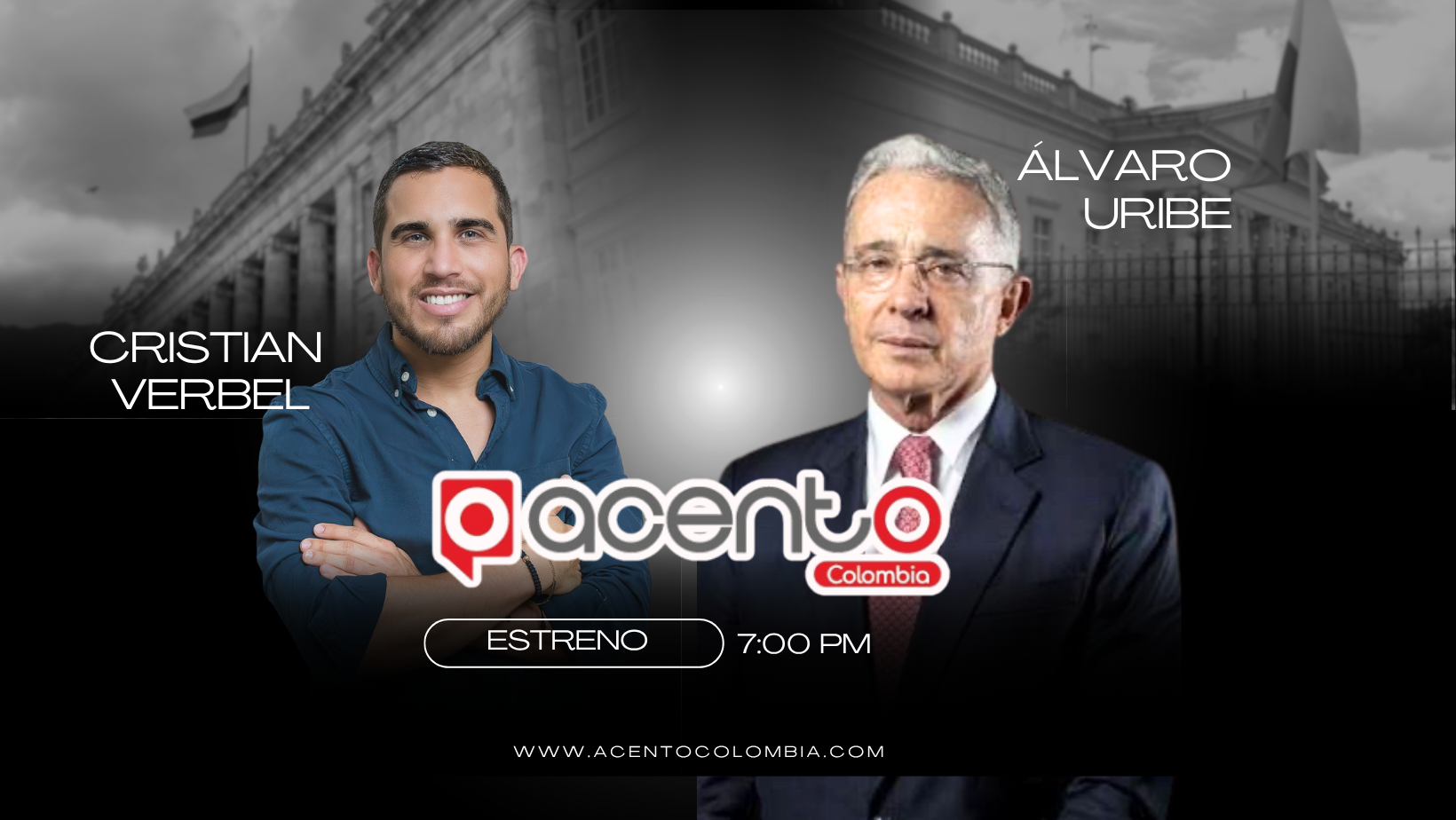 Álvaro Uribe en Acento Colombia: “Colombia se juega su Constitución y su libertad económica este 31 de mayo”