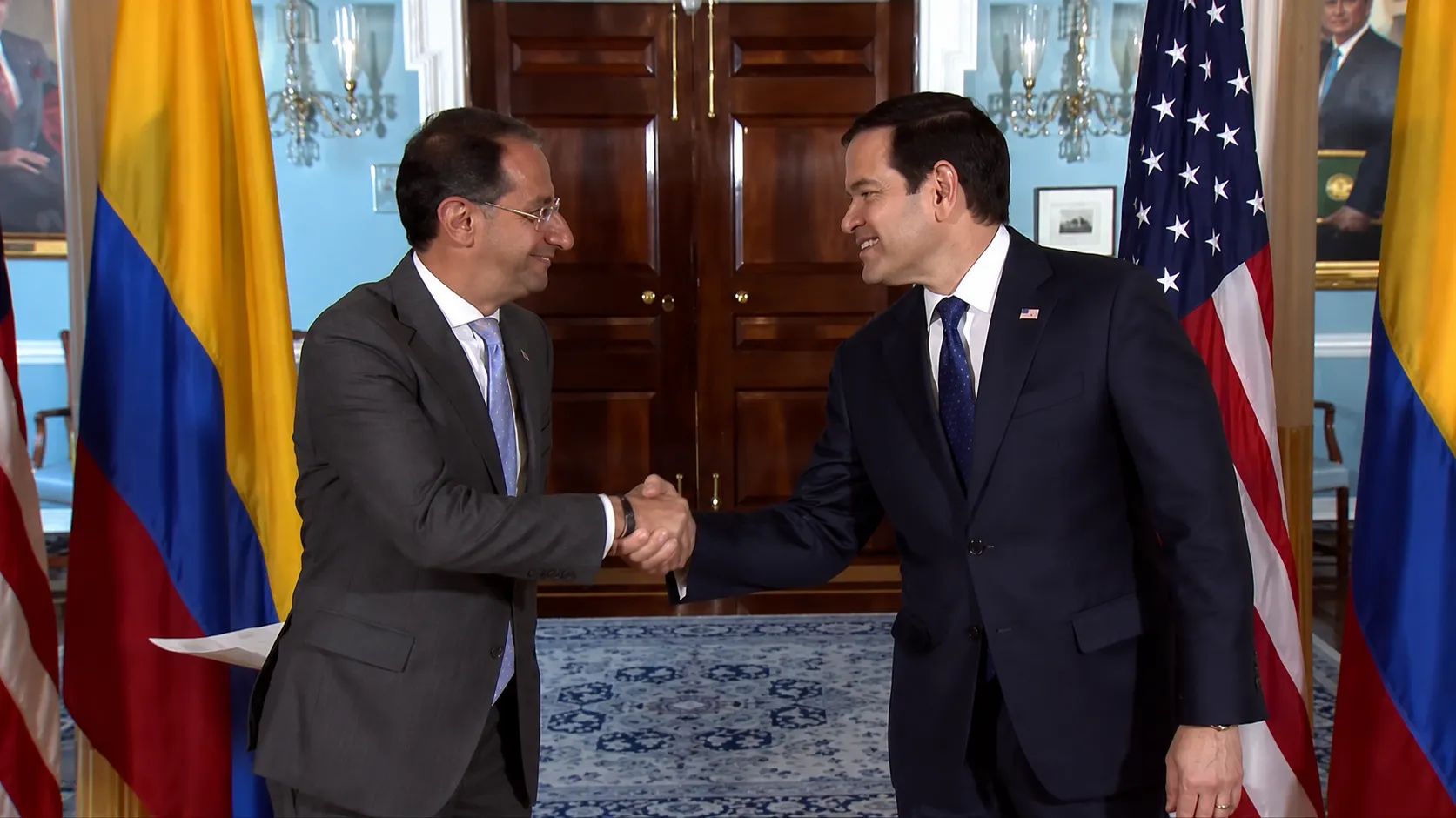 José Manuel Restrepo sella alianza con Marco Rubio