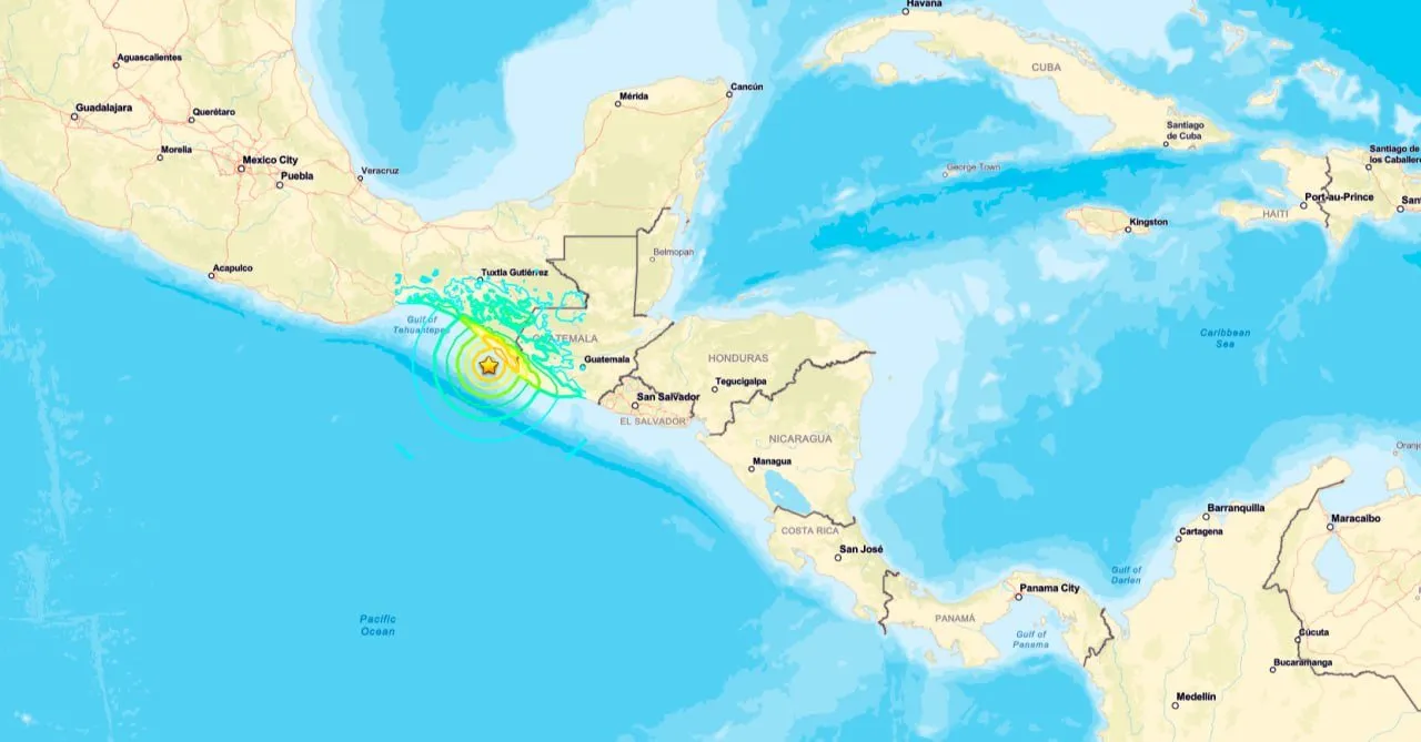 Potente sismo de magnitud 7,4 sacudió el sur de México