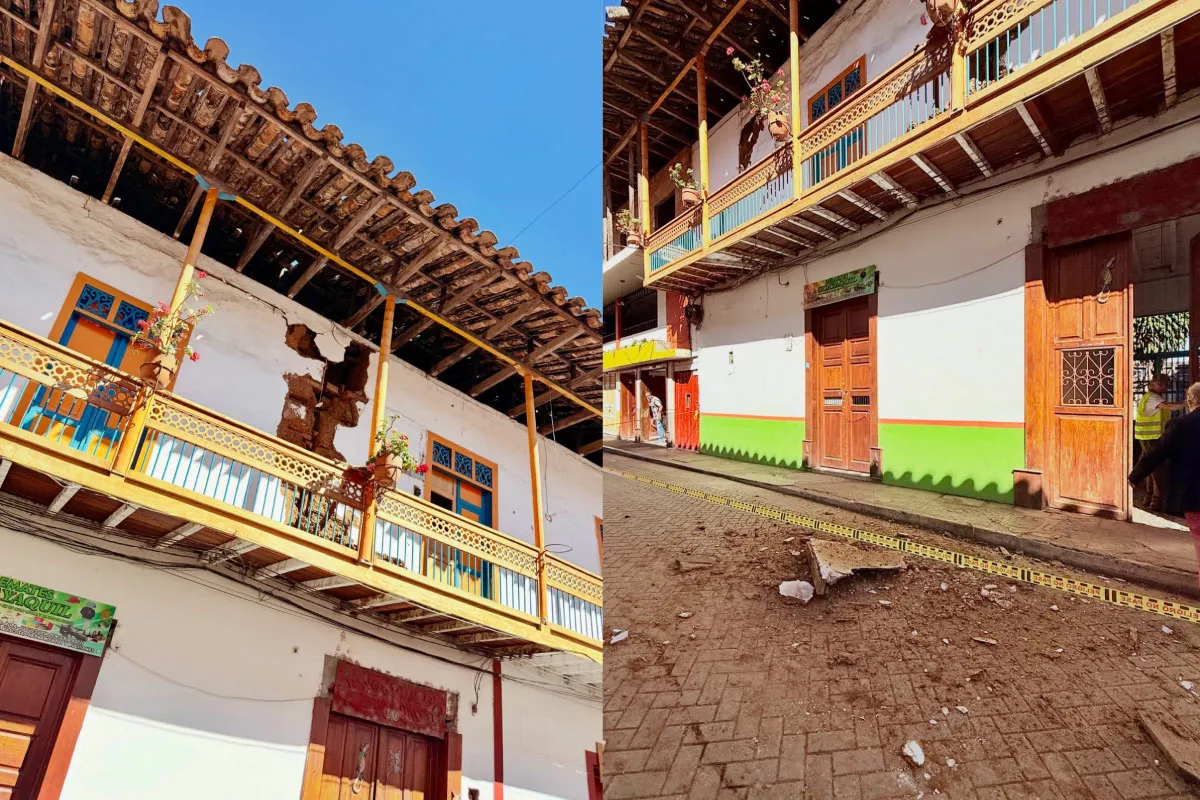 El sismo abrió una herida en el patrimonio cultural colombiano