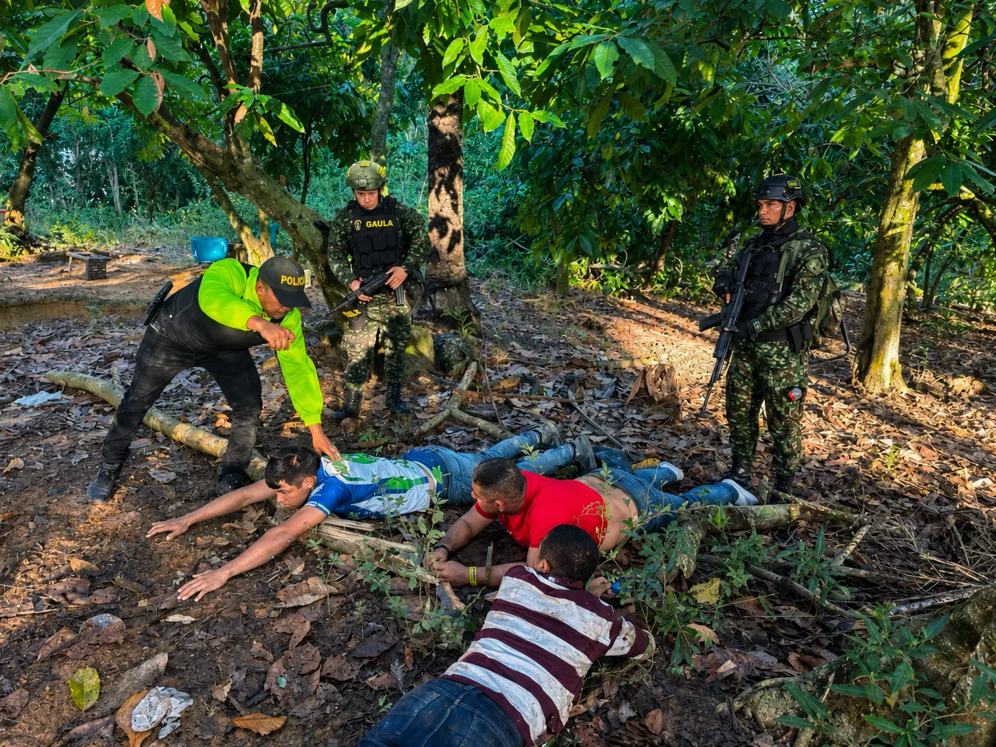 Ejército captura a cuatro integrantes de las Autodefensas Conquistadores de la Sierra en Cesar