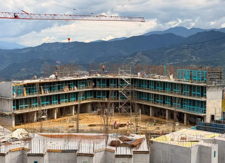 Cárcel para sindicados de San Cristóbal en Medellín alcanza un 35 % de avance de obra