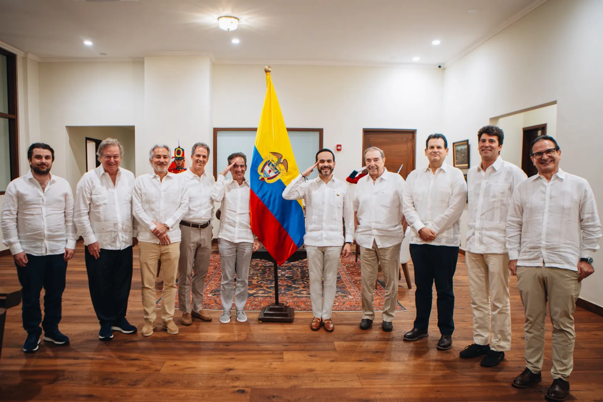 Presidente y líderes del sector privado coordinan reconstrucción del Chocó