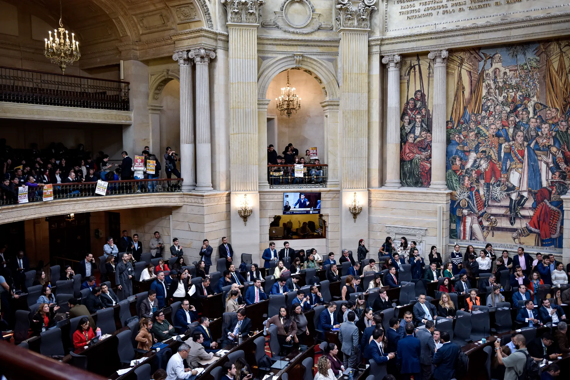 El Congreso marca límites a las objeciones de Abelardo De La Espriella