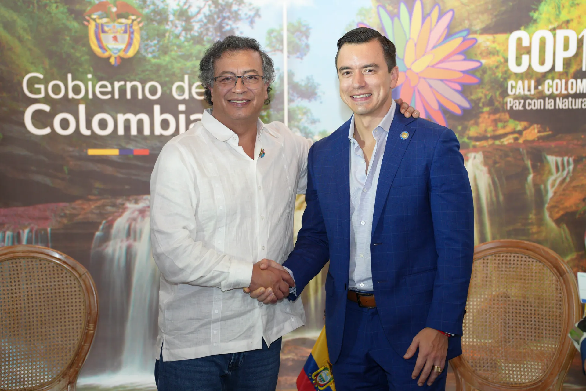 Sombra de narcotráfico: el choque sin precedentes entre Noboa y Petro