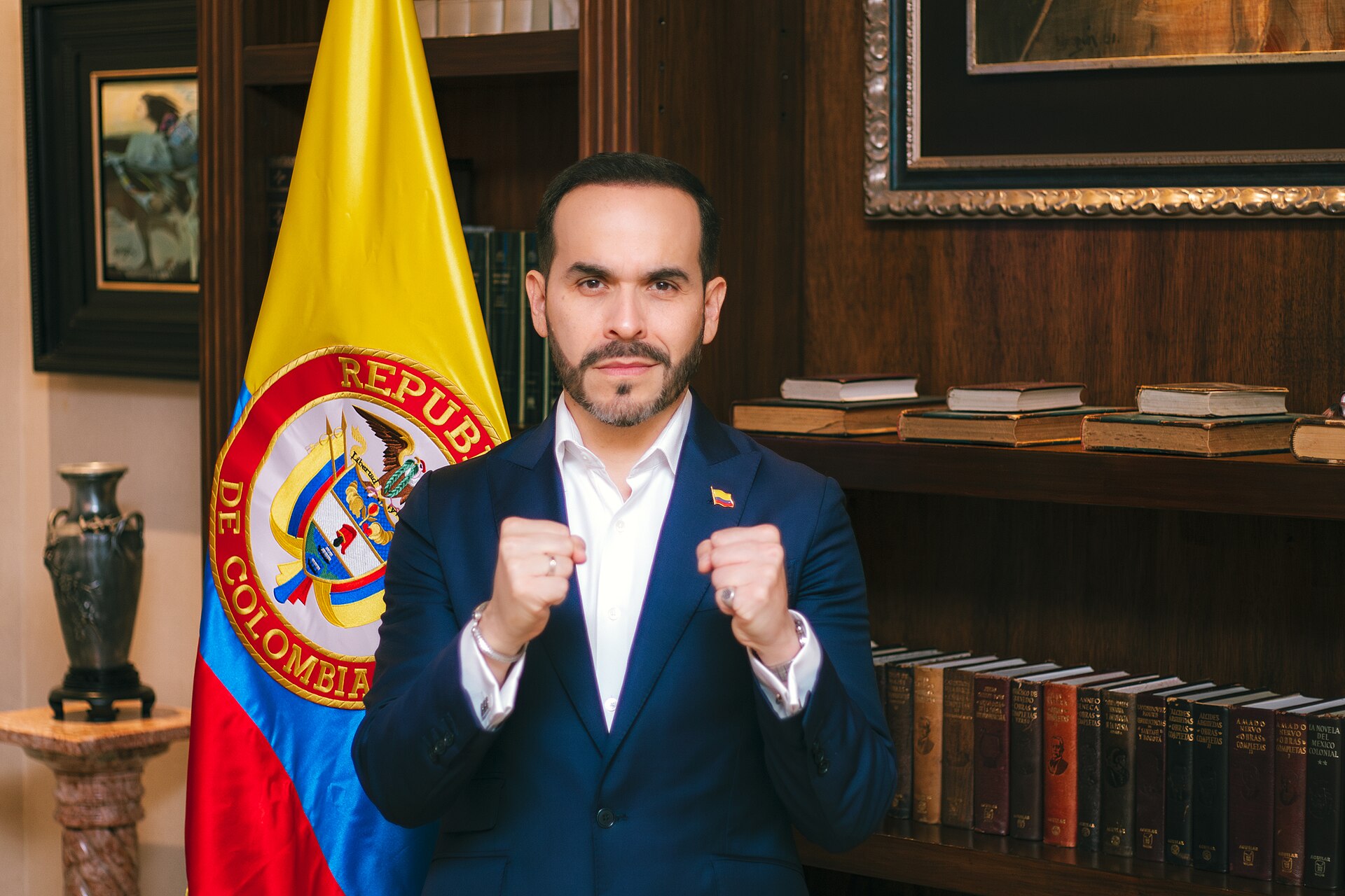 De La Espriella y Rubio hablan de seguridad y cooperación bilateral