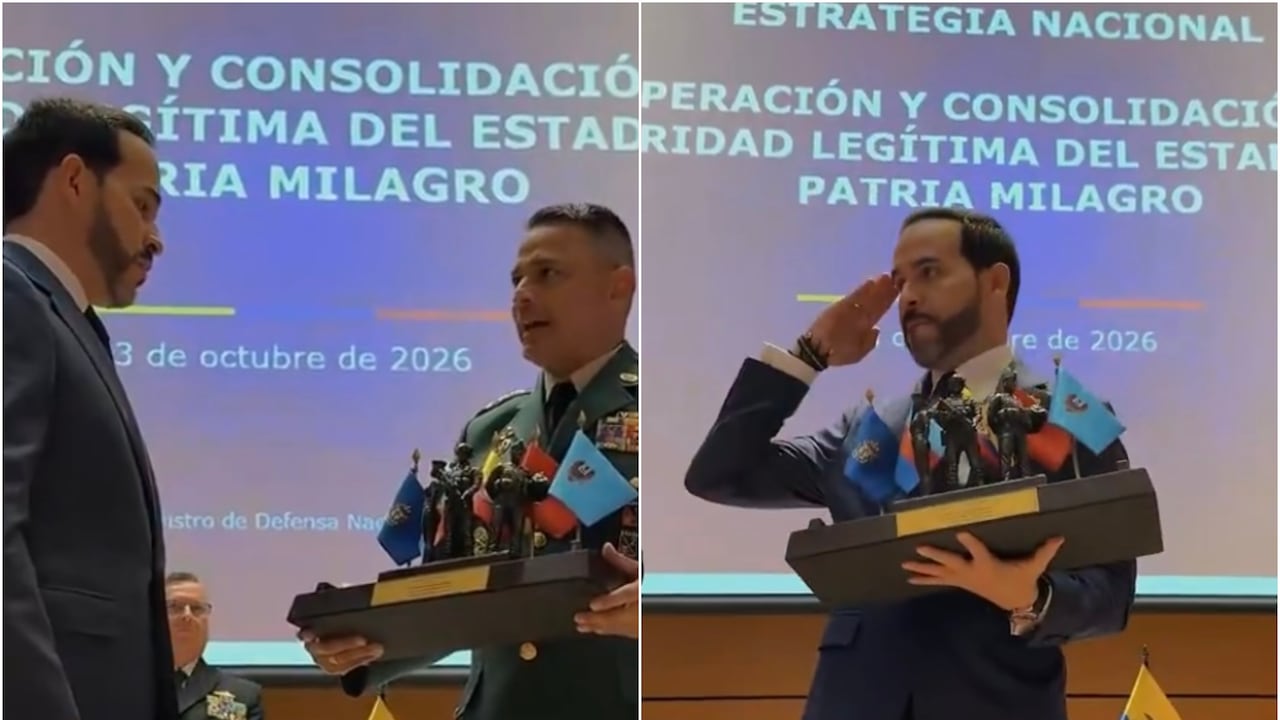 Fuerzas Militares entregan reconocimiento a De La Espriella en la Escu
