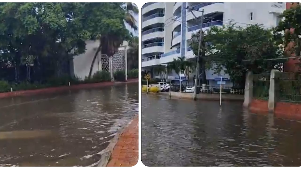 Lluvias en el Caribe dejan 376 viviendas afectadas en Cartagena