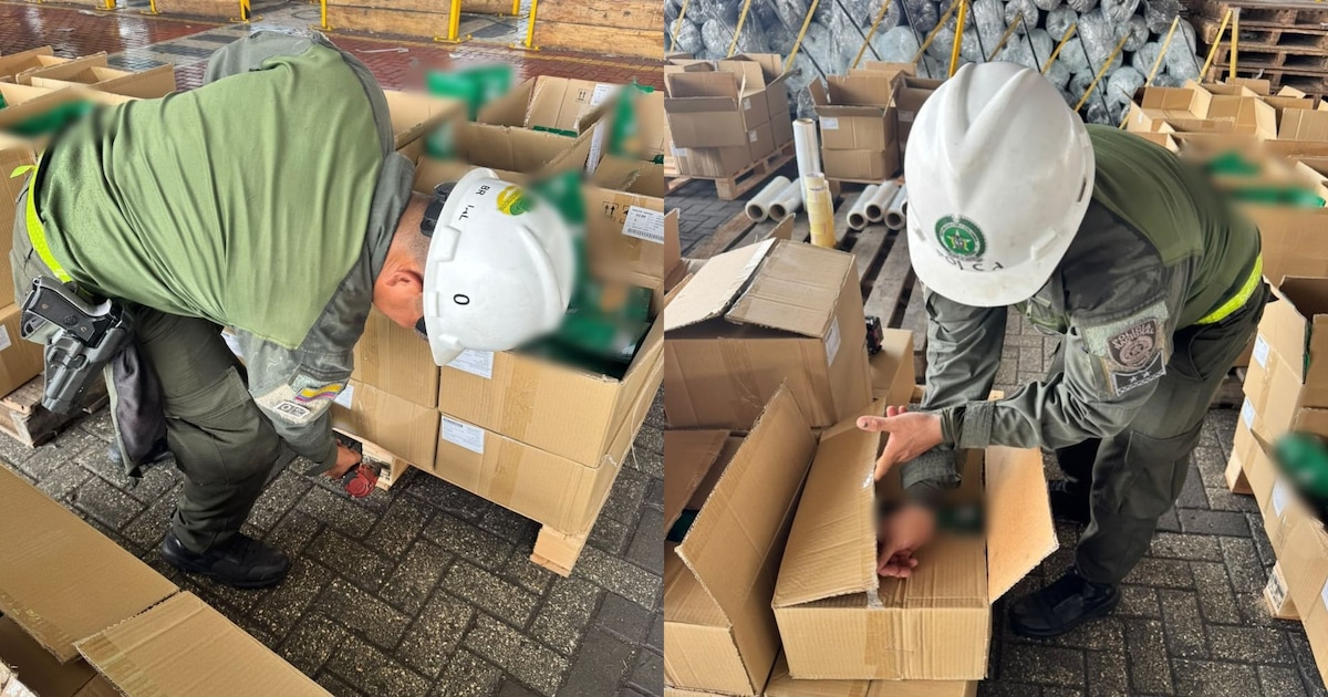 Policía incauta 7,6 toneladas de cocaína en el puerto de Cartagena