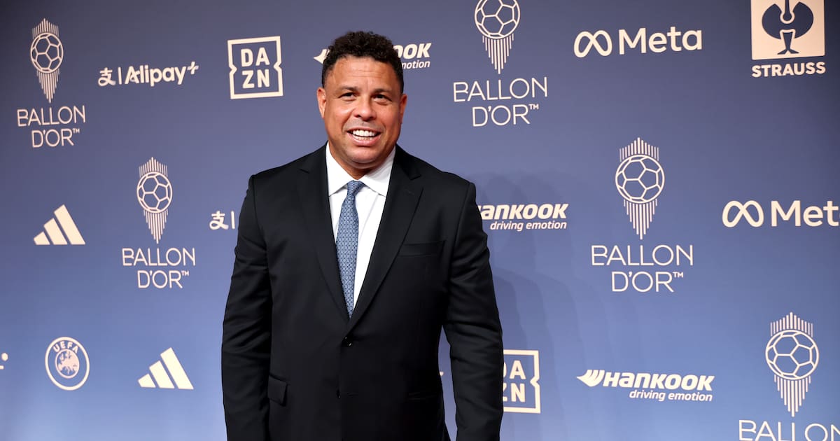 Ronaldo Nazario entregará el Balón de Oro en la gala de Londres