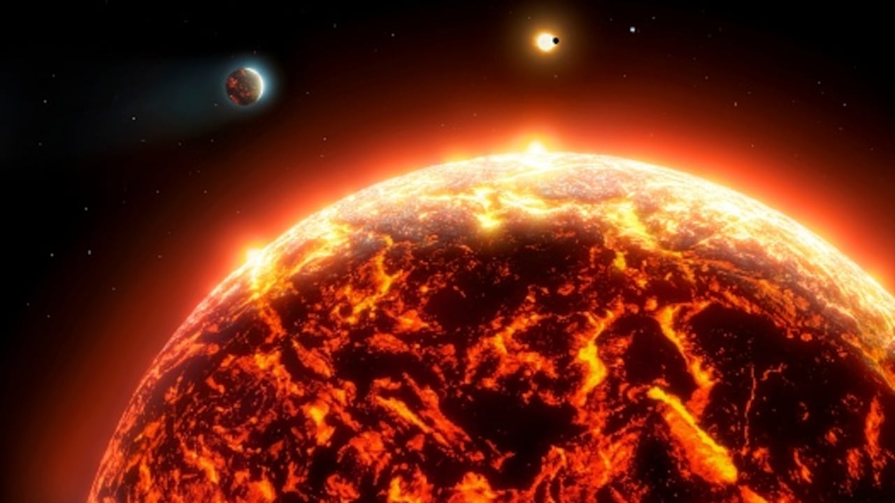 Telescopio James Webb detecta atmósfera en planeta de lava TOI-561 b