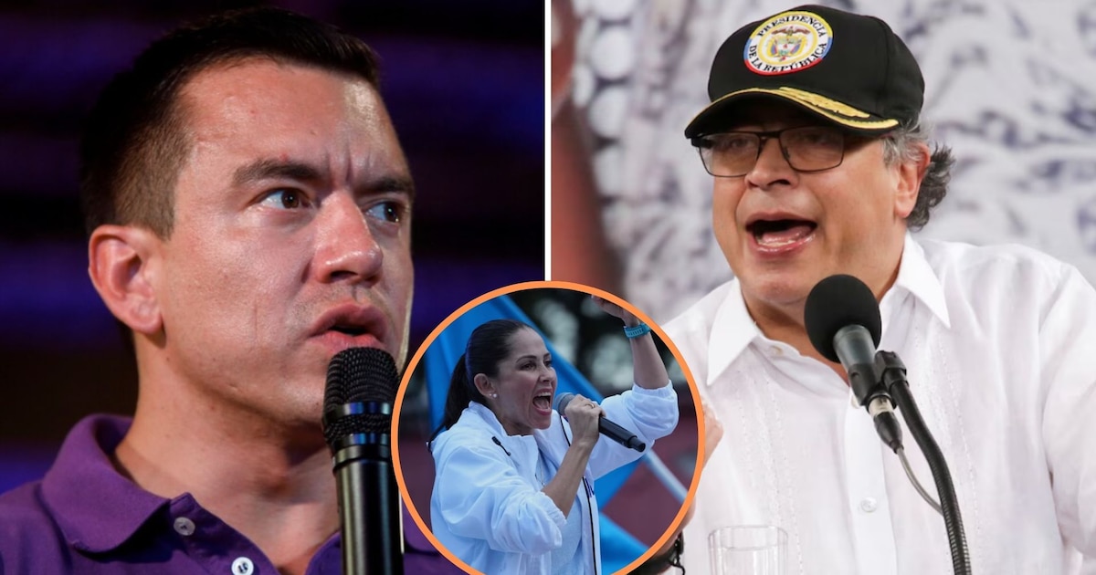 Noboa: Petro hace parte de una red de narcotráfico y lavado en Ecuador