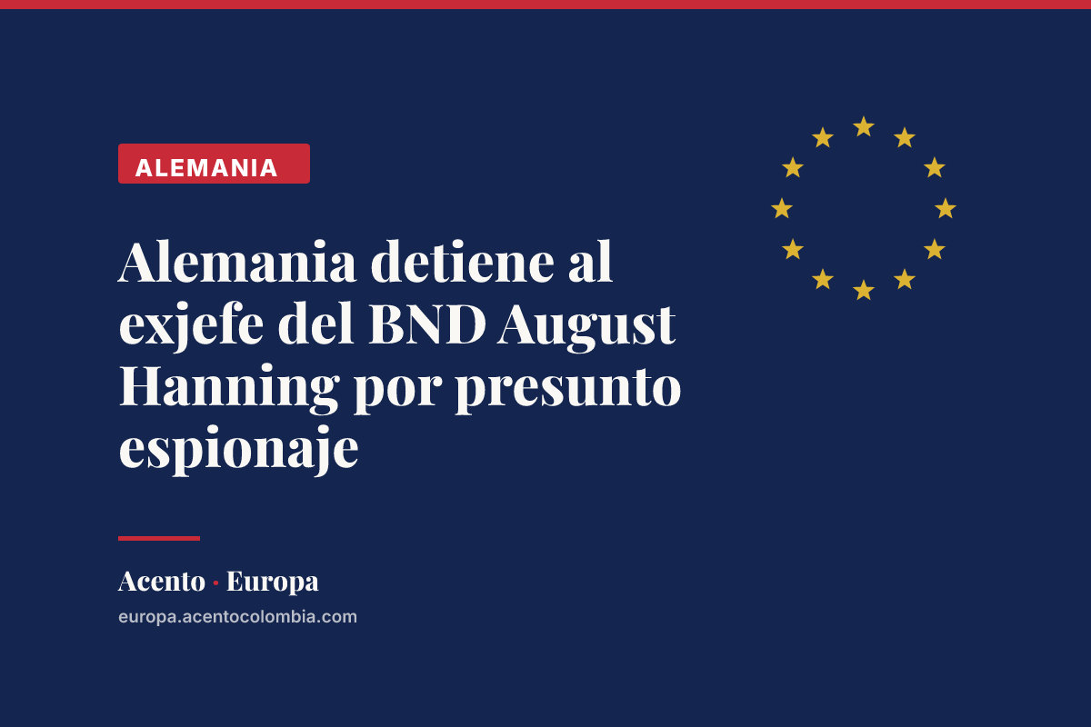 Alemania detiene al exjefe del BND August Hanning por presunto espionaje