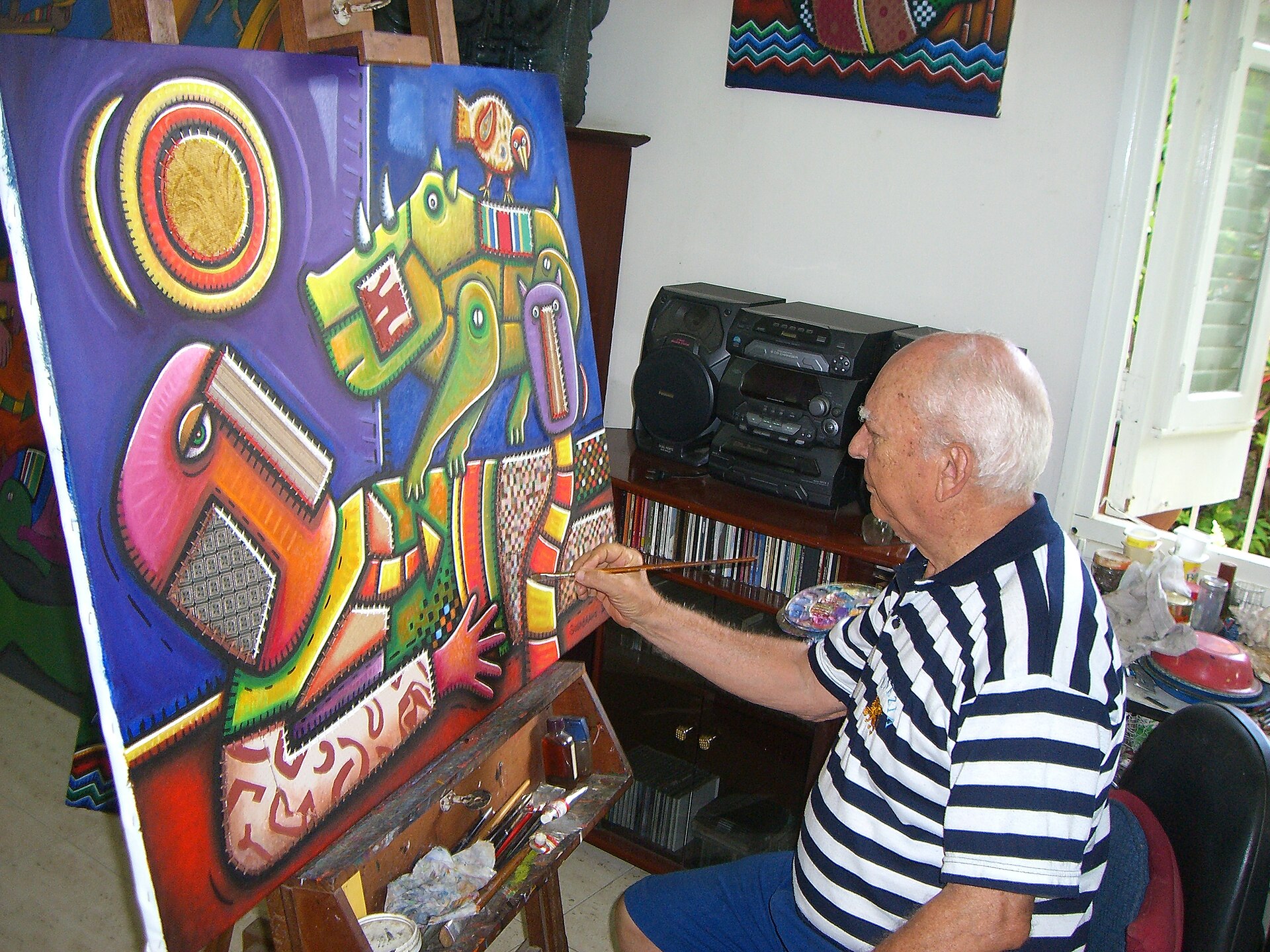 Alfredo Sosabravo celebra sus 96 años con la muestra «Amor en la ciudad»