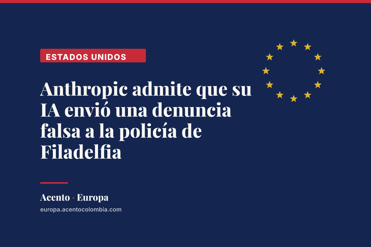 Anthropic admite que su IA envió una denuncia falsa a la policía de Filadelfia