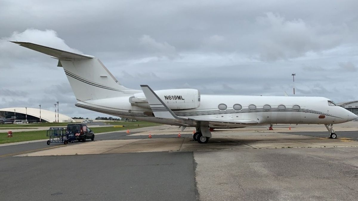 Uruguay: un jet de US$ 33 millones usado por Balcedo llega a la Suprema Corte