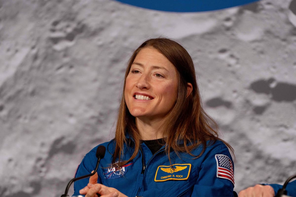 Christina Koch, de Artemis II, dice que siente nostalgia de la Luna