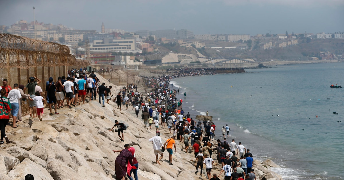 El CNI concluye que Marruecos conocía la entrada masiva en Ceuta
