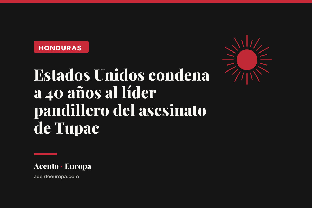 Estados Unidos condena a 40 años al líder pandillero del asesinato de Tupac