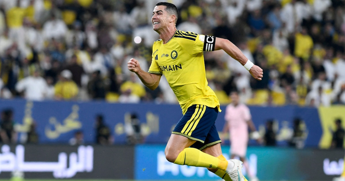 Cristiano Ronaldo marca un hat-trick en la liga de Arabia Saudita