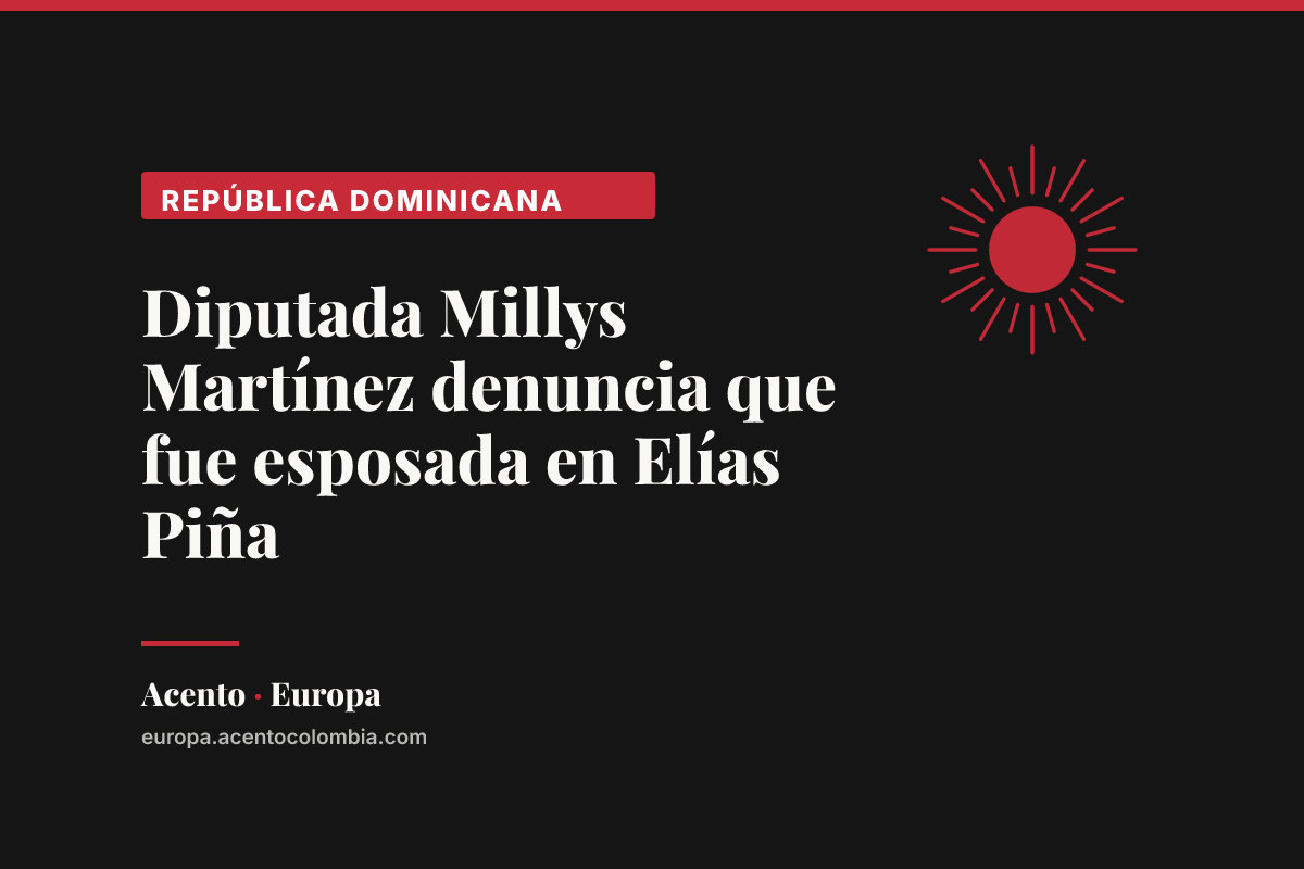 Diputada Millys Martínez denuncia que fue esposada en Elías Piña