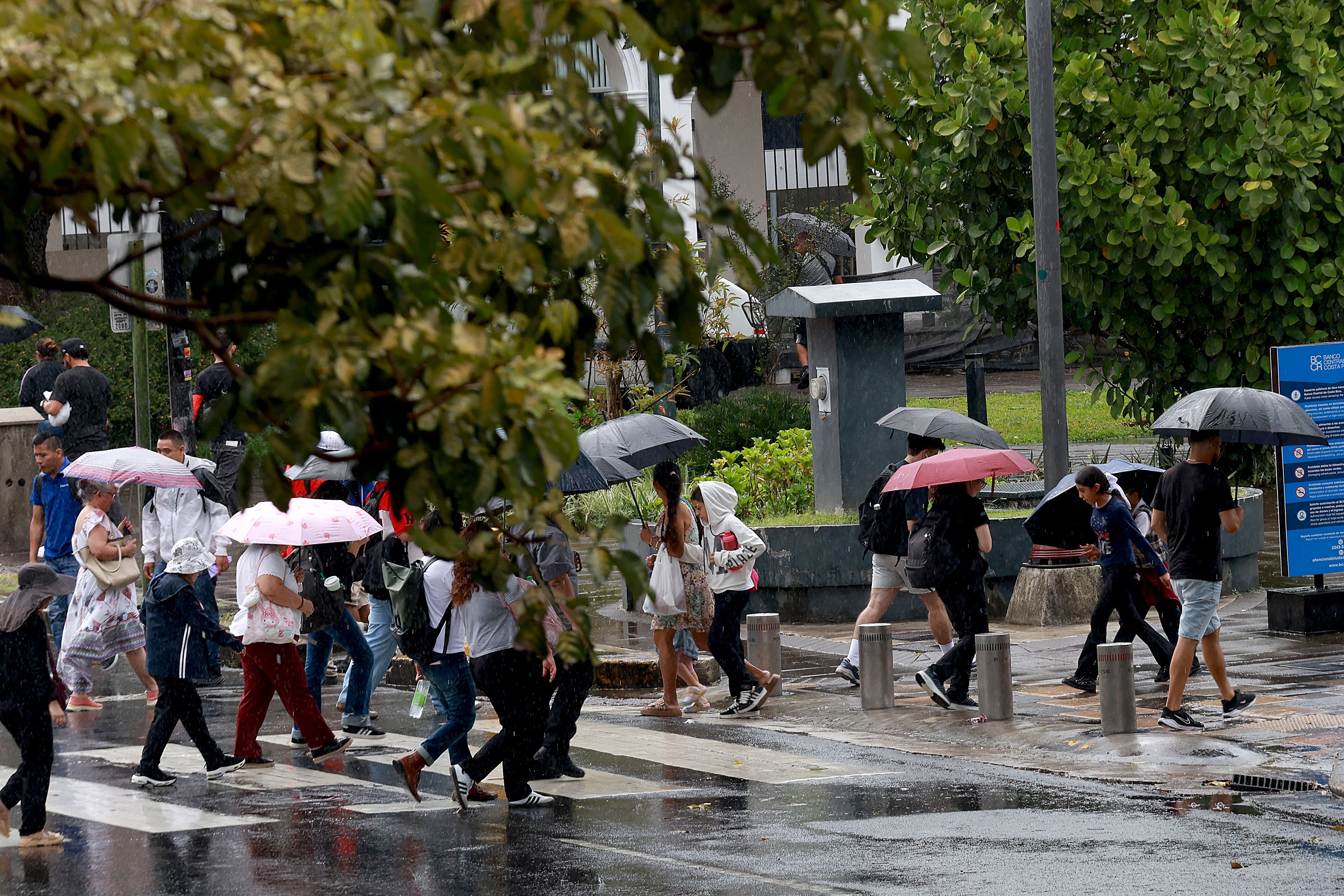 Costa Rica registra vientos de hasta 45 km/h por el empuje frío N.° 1