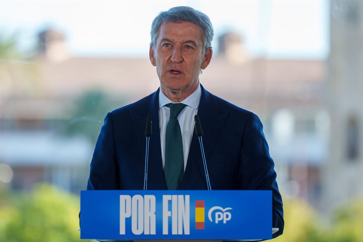 Feijóo promete una Ley Antiokupas y una Ley del Suelo en 100 días en España