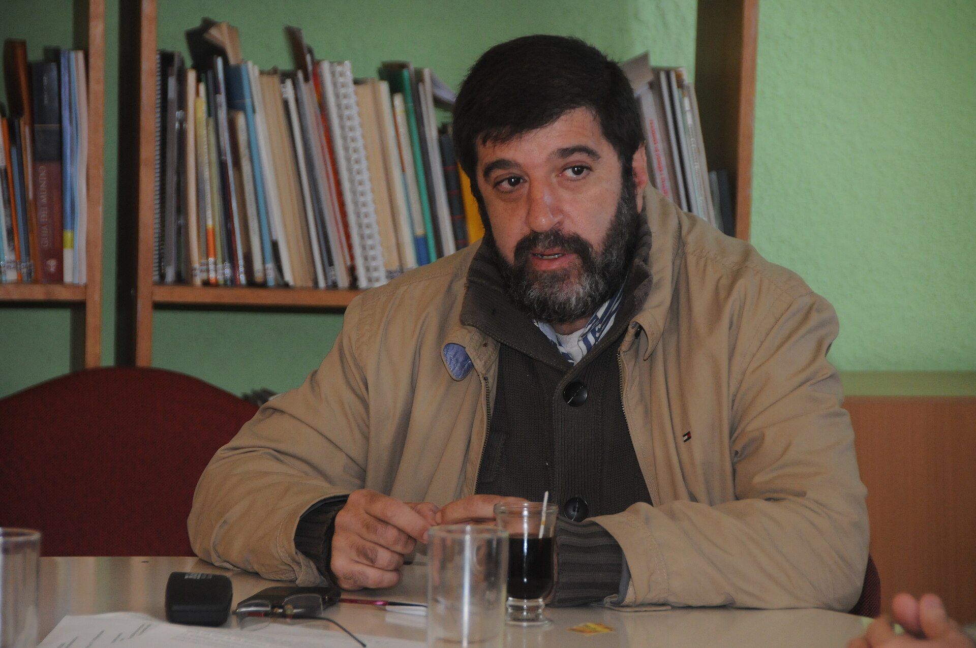 Fernando Pereira se sintió convocado a marcha por Palestina en Montevideo