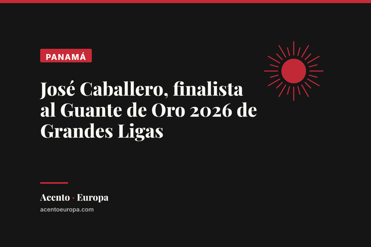 José Caballero, finalista al Guante de Oro 2026 de Grandes Ligas