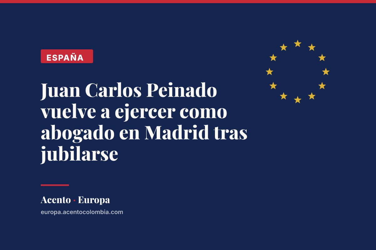 Juan Carlos Peinado vuelve a ejercer como abogado en Madrid tras jubilarse