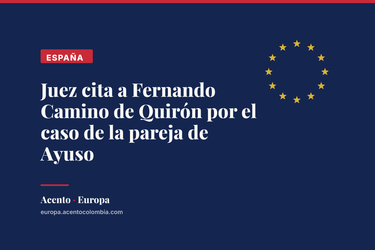 Juez cita a Fernando Camino de Quirón por el caso de la pareja de Ayuso