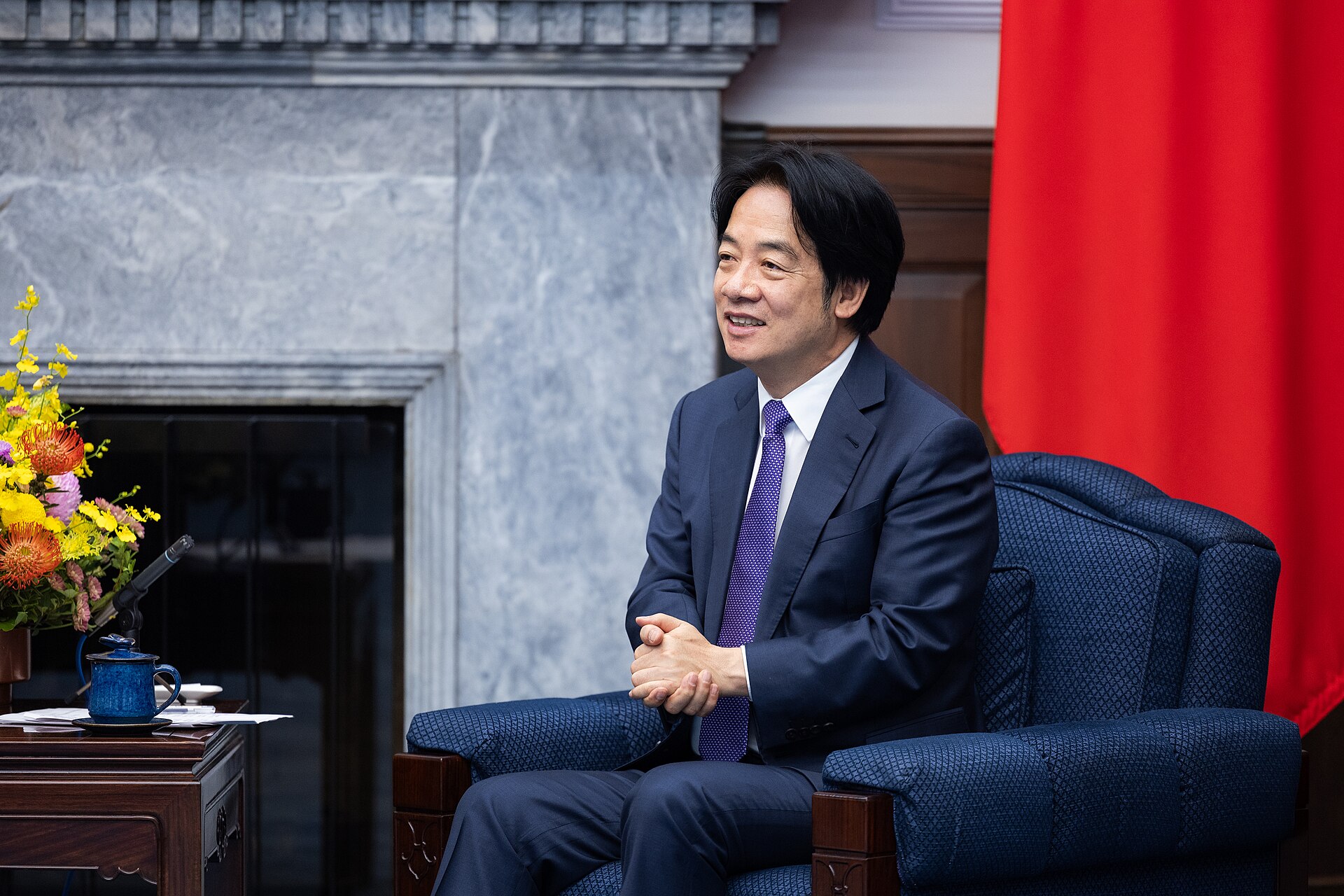 Lai Ching-te asegura que Taiwán busca disuadir la guerra con China