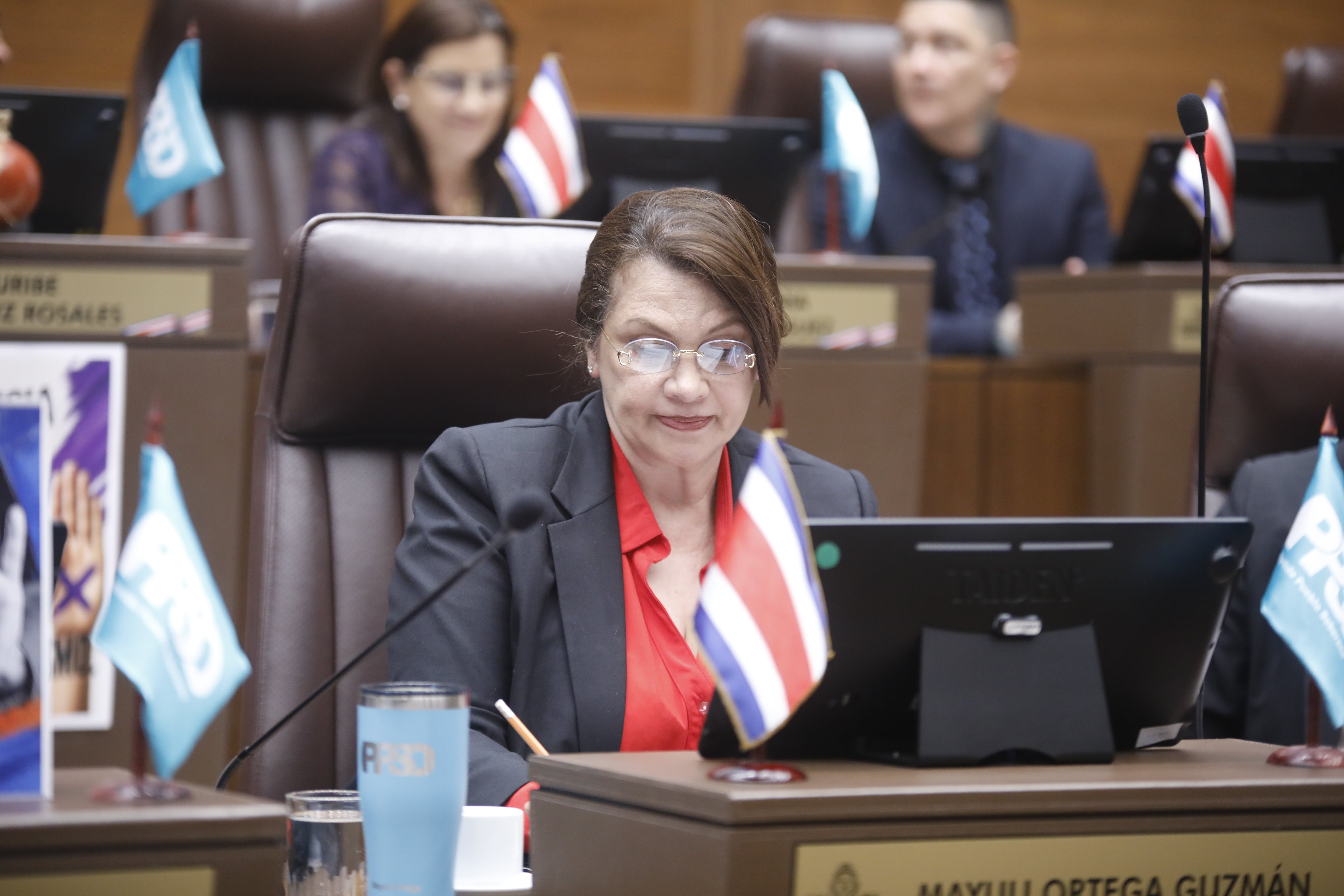 Mayuli Ortega propone prohibir carteles en las curules de Costa Rica