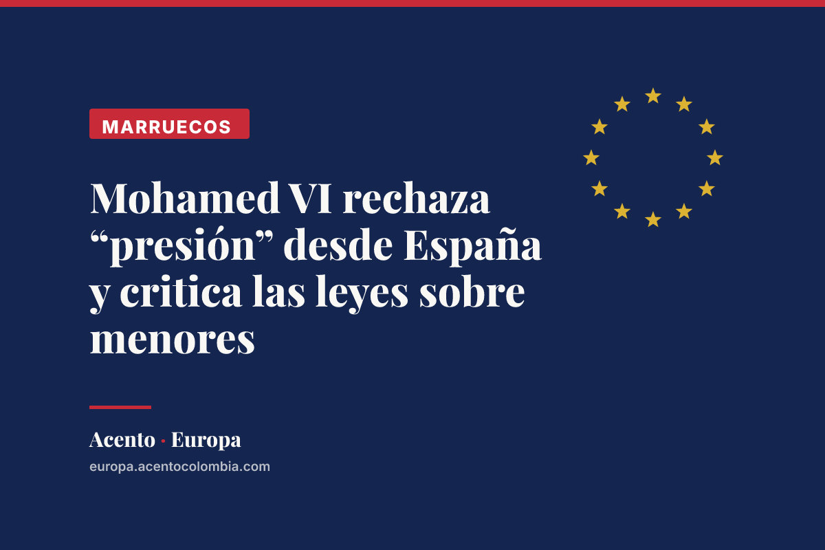 Mohamed VI rechaza “presión” desde España y critica las leyes sobre menores