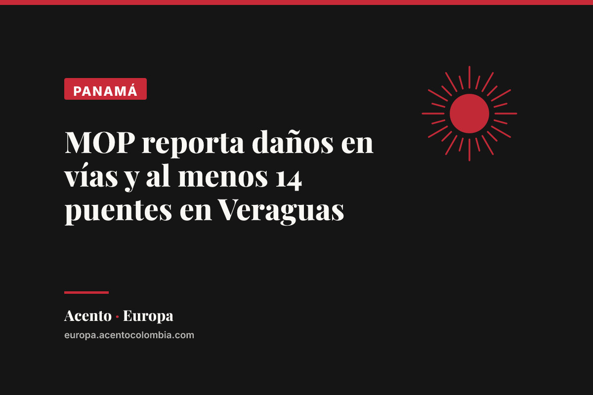 MOP reporta daños en vías y al menos 14 puentes en Veraguas