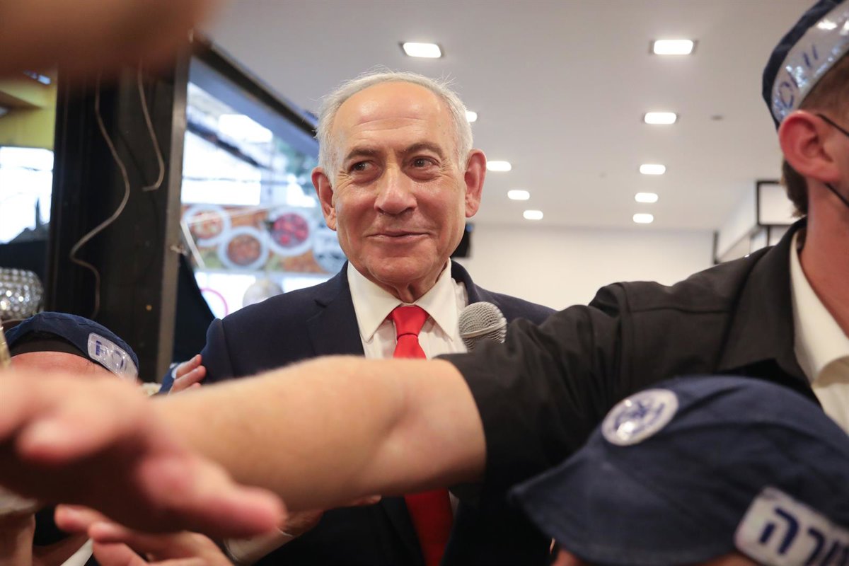Netanyahu pide el voto invocando a Trump y dice que ordenó derrocar al régimen iraní