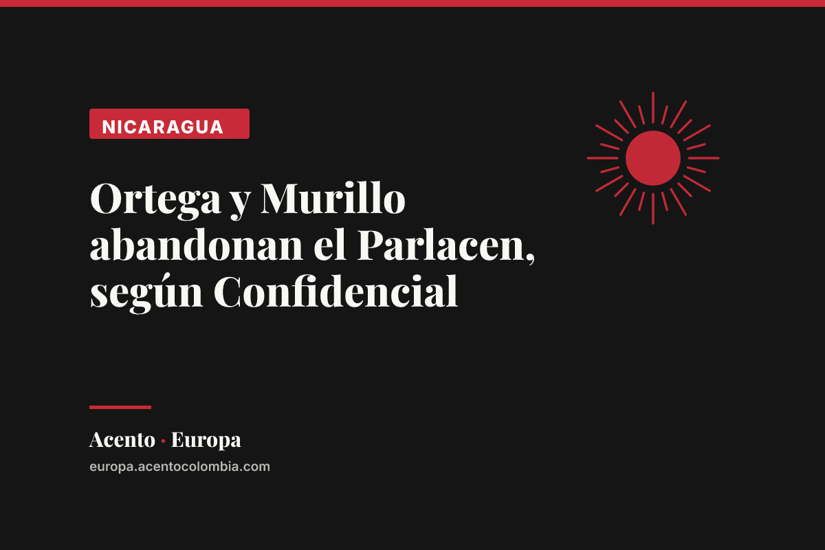 Ortega y Murillo abandonan el Parlacen, según Confidencial