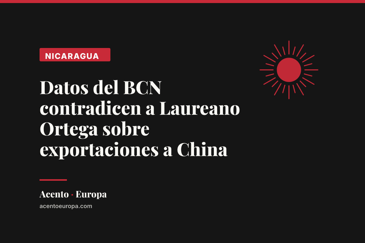 Datos del BCN contradicen a Laureano Ortega sobre exportaciones a China