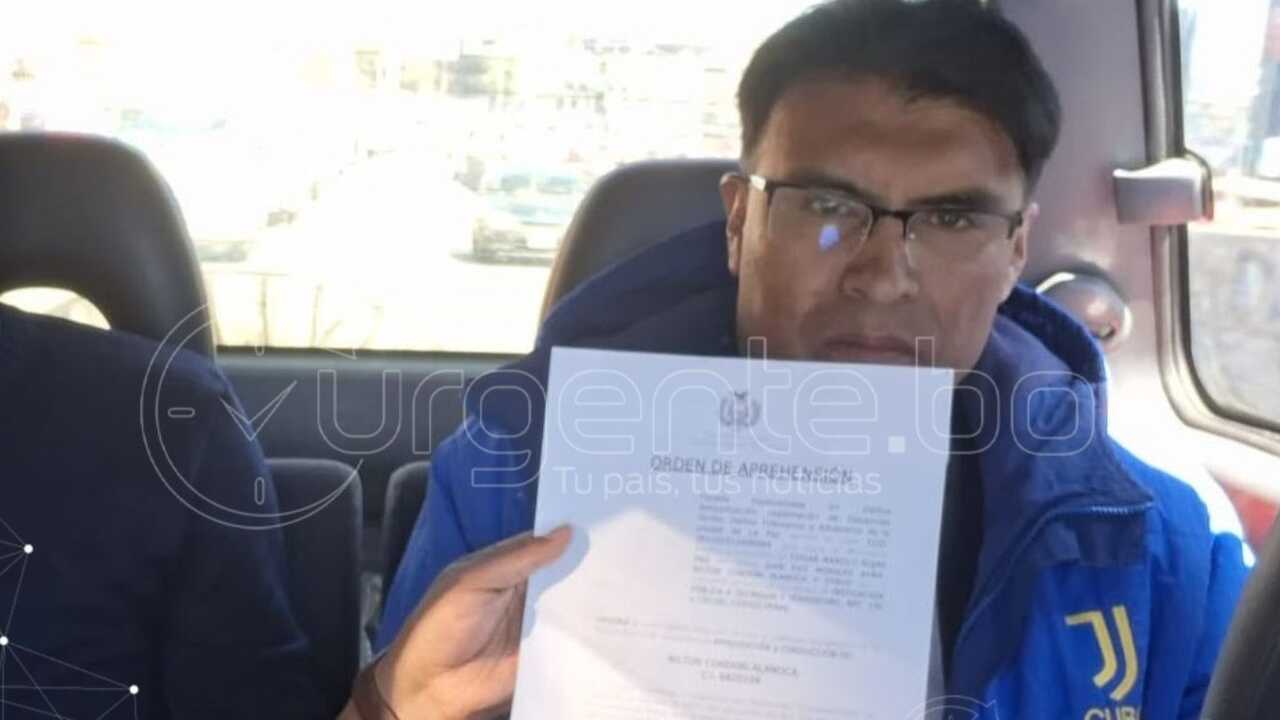 Bolivia: aprehenden al senador suspendido Nilton Condori en El Alto