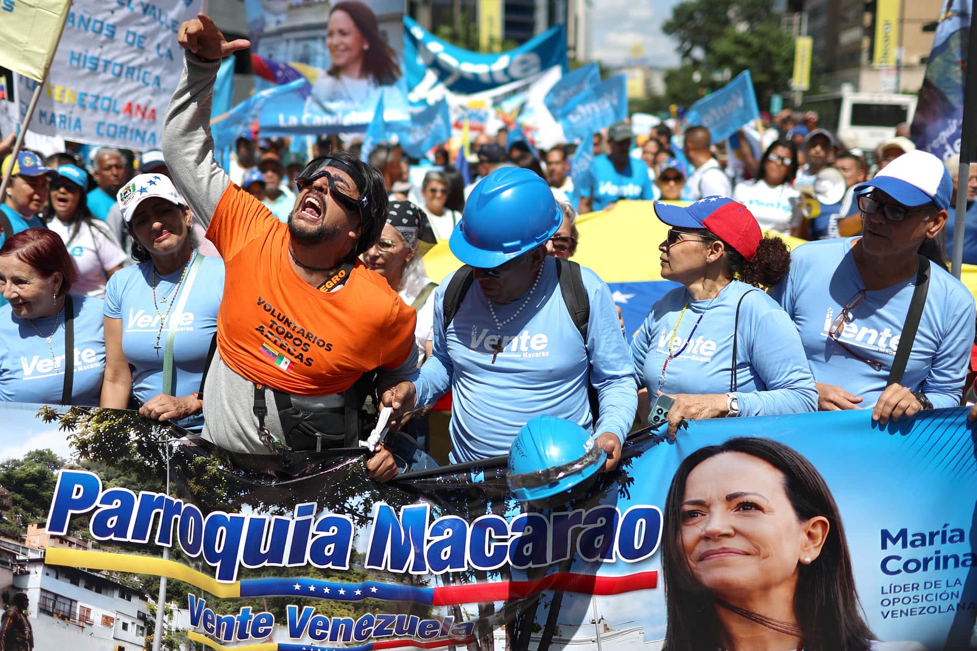Oposición de Venezuela convoca movilización nacional el 22 de octubre