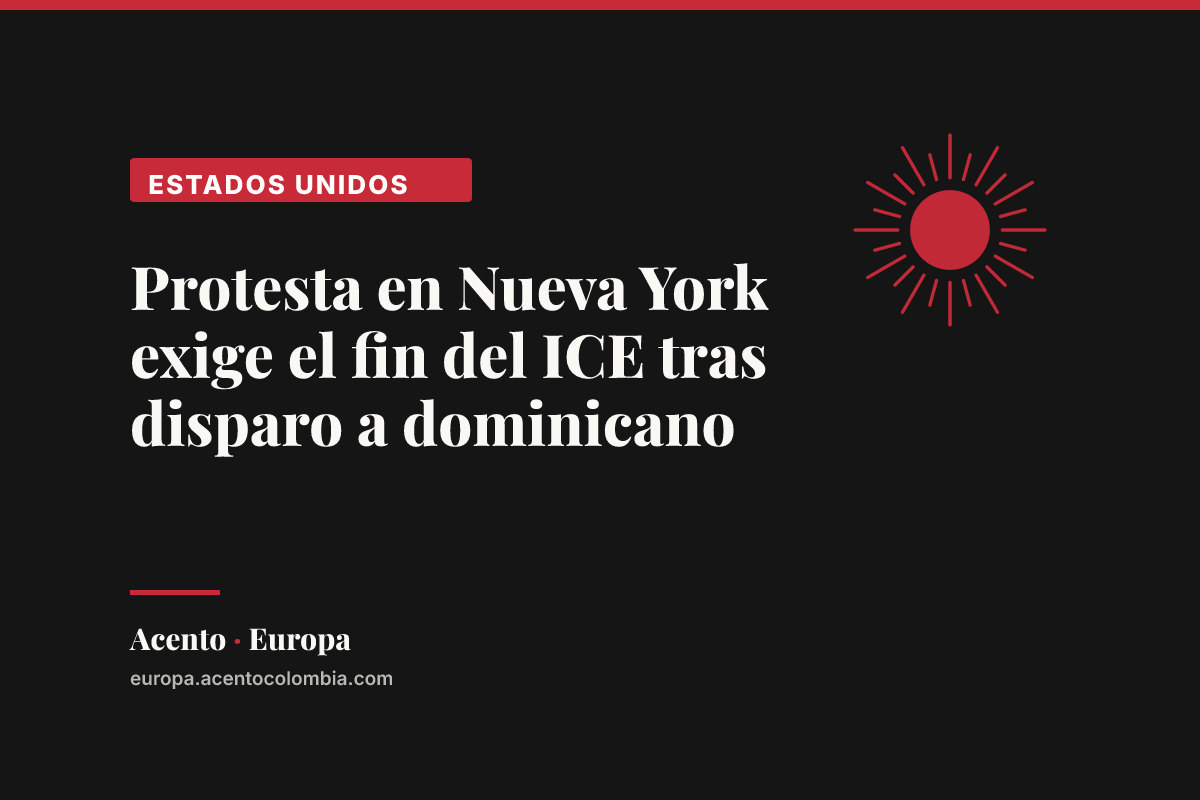 Protesta en Nueva York exige el fin del ICE tras disparo a dominicano