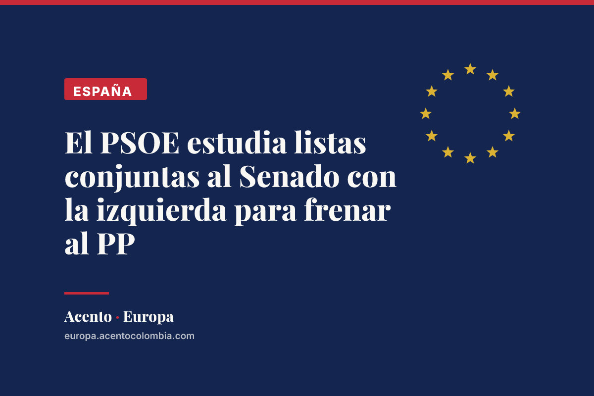 El PSOE estudia listas conjuntas al Senado con la izquierda para frenar al PP