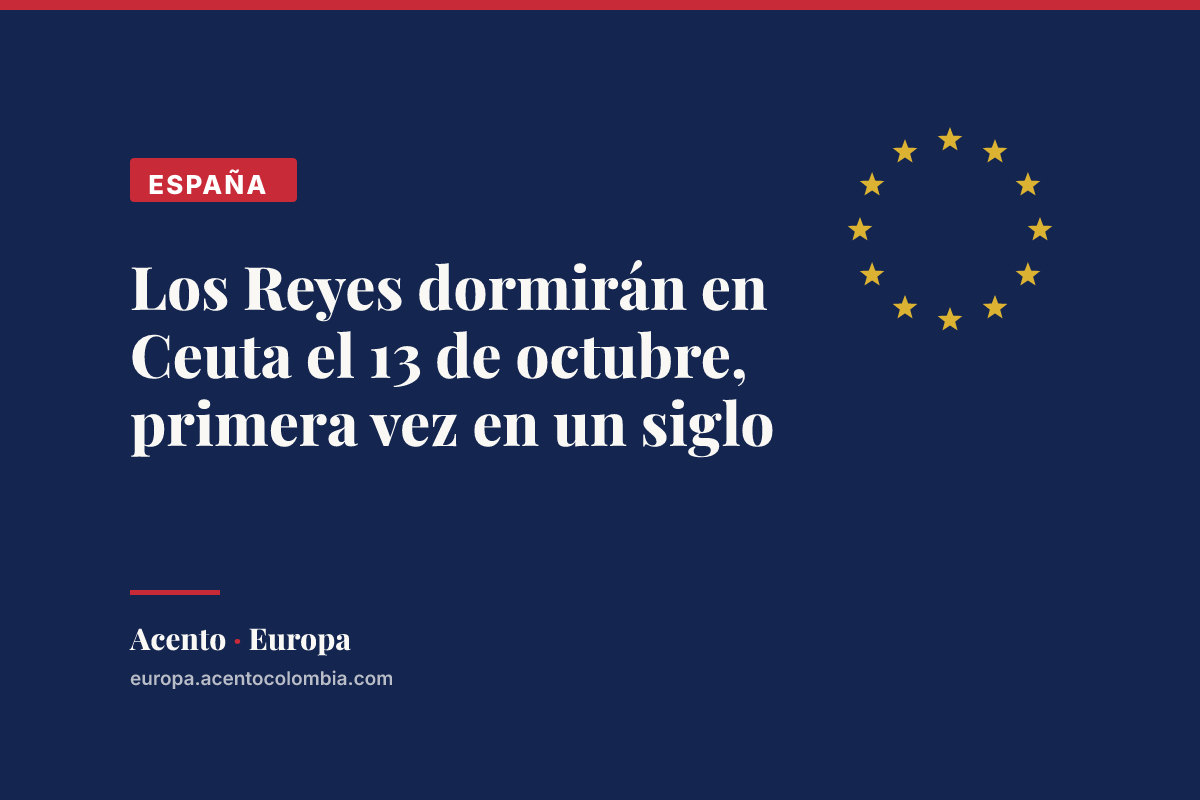 Los Reyes dormirán en Ceuta el 13 de octubre, primera vez en un siglo