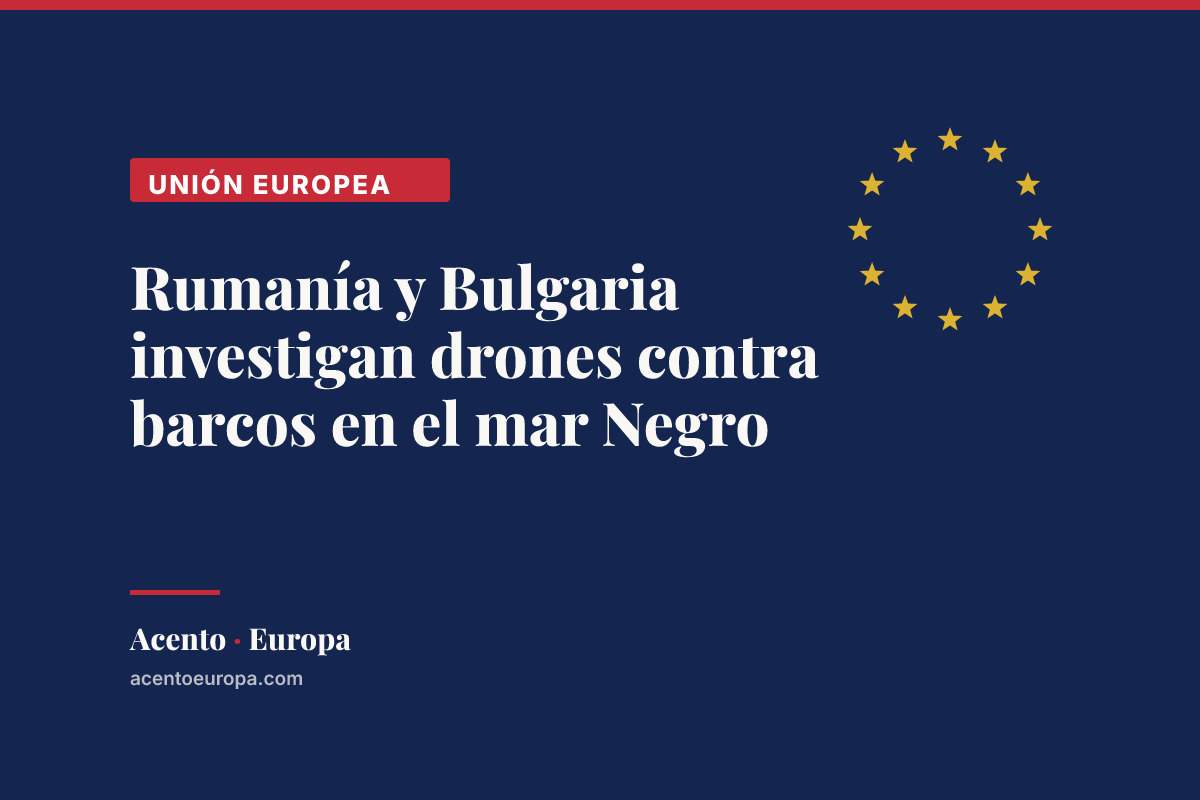 Rumanía y Bulgaria investigan drones contra barcos en el mar Negro
